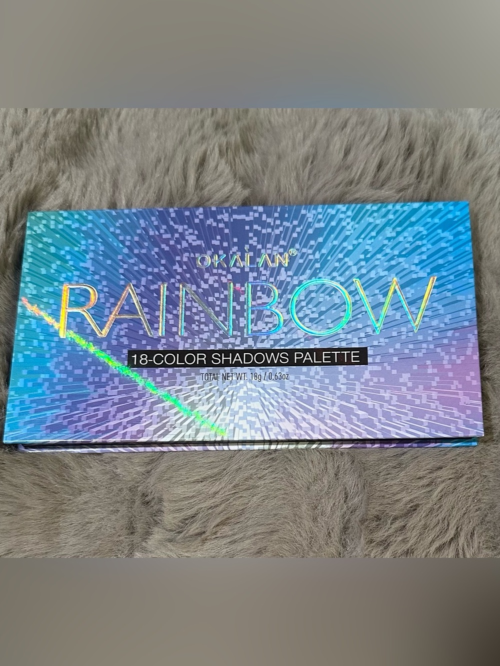 OKALAN Rainbow 18-Color Shadows Palette Multicolor